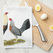 Linge De Cuisine Jeu gris Paire (Quart Plié)