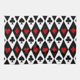 Linge De Cuisine Jeux de hasard Blackjack Joueur de cartes Casino L