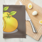 Linge De Cuisine Jicy Oranges (Quart Plié)