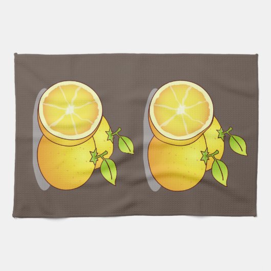 Linge De Cuisine Jicy Oranges (Horizontal)