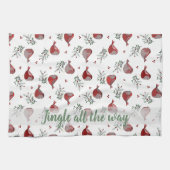 Linge De Cuisine Jingle all the way - Kitchen Tea Towel (Horizontal)