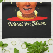 Linge De Cuisine Joe Biden anti-président (Plié)