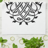 Linge De Cuisine Johann Sebastian Bach Crest Monogramme Insignia (Plié)