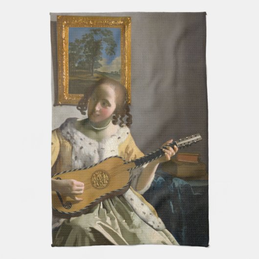 Linge De Cuisine Johannes Vermeer - Guitare (Vertical)
