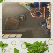 Linge De Cuisine Johannes Vermeer - La Milkmaid (Plié)