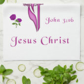 Linge De Cuisine John 3:16 (Plié)