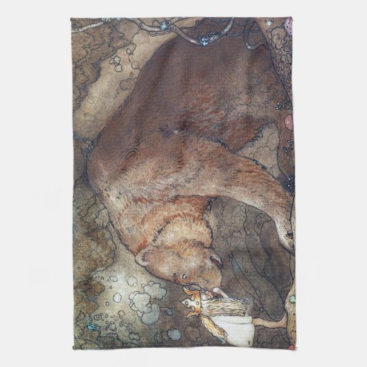 Linge De Cuisine John Bauer Pauvre Basse (Vertical)