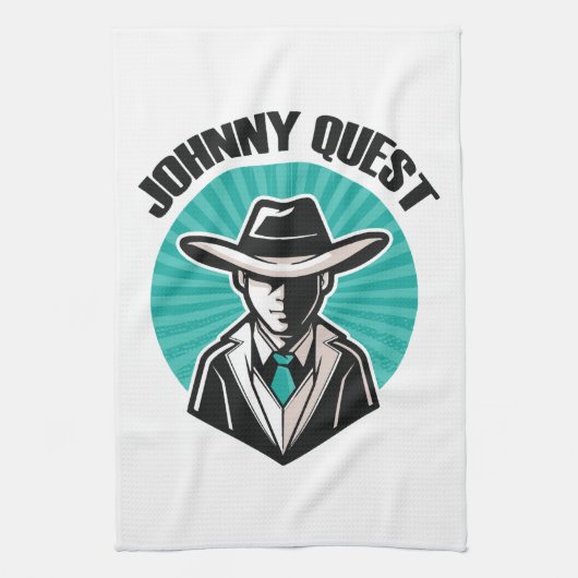 Linge De Cuisine Johnny Quest (Vertical)