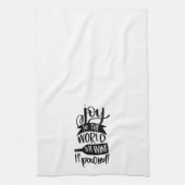 Linge De Cuisine Joie Amusante Le Vin Est Ravi (Vertical)