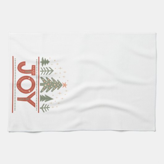 Linge De Cuisine Joie de Noël (Horizontal)