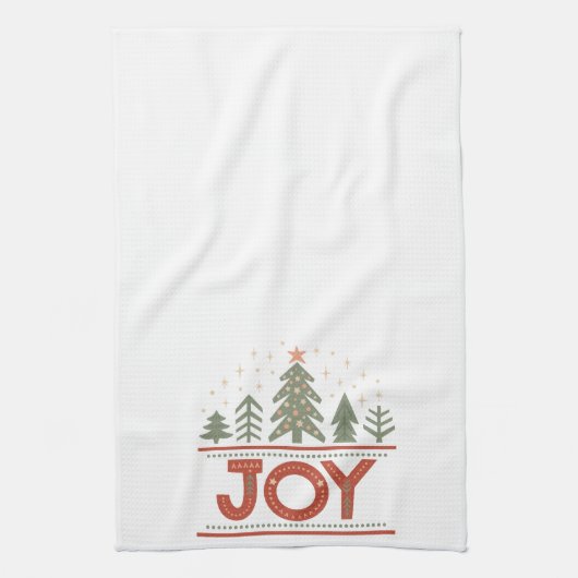 Linge De Cuisine Joie de Noël (Vertical)