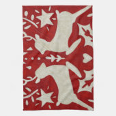 Linge De Cuisine Joie de Noël I (Vertical)