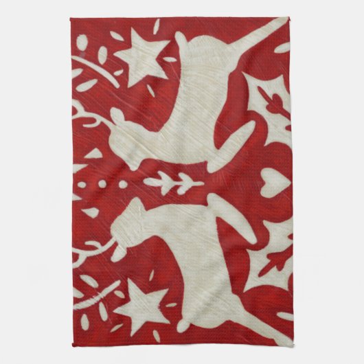 Linge De Cuisine Joie de Noël I (Vertical)