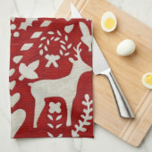 Linge De Cuisine Joie de Noël II (Quart Plié)