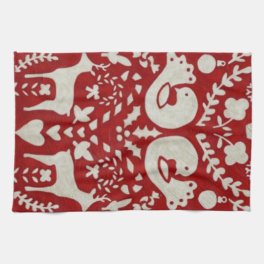 Linge De Cuisine Joie de Noël II (Horizontal)