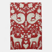 Linge De Cuisine Joie de Noël II (Vertical)