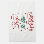 Linge De Cuisine joie pour le monde (Vertical)