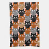 Linge De Cuisine Joli Amoureux des chats Feline Kittens (Vertical)
