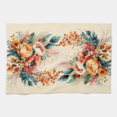 Linge De Cuisine Joli bouquet de chute de boho (Horizontal)