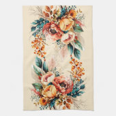 Linge De Cuisine Joli bouquet de chute de boho (Vertical)