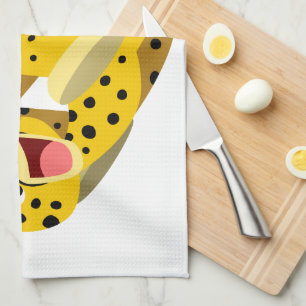 Linge De Cuisine Joli dessin animé Cheetah