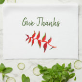 Linge De Cuisine Joli Donner Merci Floral (Plié)