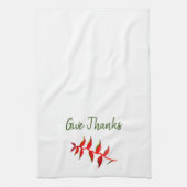 Linge De Cuisine Joli Donner Merci Floral (Vertical)