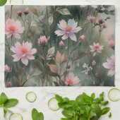 Linge De Cuisine Joli Fleur sauvage (Plié)