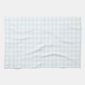 Linge De Cuisine Joli Gingham Bleu Pastel (Horizontal)