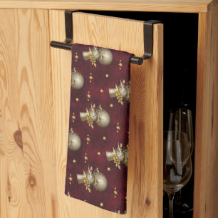 Linge De Cuisine Joli Golden Snowman