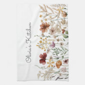 Linge De Cuisine Joli jardin Fleur sauvage Floral (Vertical)