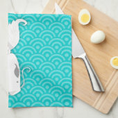 Linge De Cuisine Joli Koi (Quart Plié)