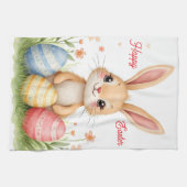 Linge De Cuisine Joli Lapin de Pâques Beau et Populaire Collection (Horizontal)