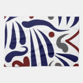 Linge De Cuisine Joli motif abstrait (Horizontal)