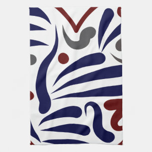 Linge De Cuisine Joli motif abstrait