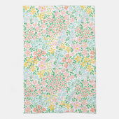 Linge De Cuisine Joli Motif coloré Pastel Garden Flower (Vertical)