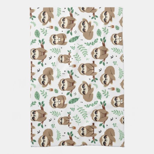 Linge De Cuisine Joli Motif de fentes (Vertical)