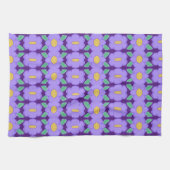 Linge De Cuisine Joli Motif Violet (Horizontal)