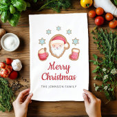 Linge De Cuisine Joli Noël Père Noël