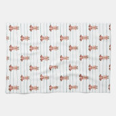 Linge De Cuisine Joli Noël Reindeer Motif (Horizontal)