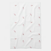 Linge De Cuisine Joli Pastel rose Roses floraux (Vertical)