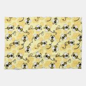 Linge De Cuisine Joli petit motif abeilles (Horizontal)