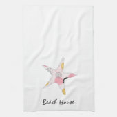 Linge De Cuisine Joli Starfish Beach House Abstrait (Vertical)