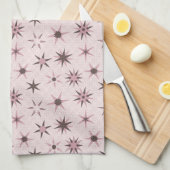 Linge De Cuisine Joli Stars De Geo Rose - motif. (Quart Plié)