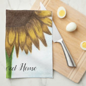 Linge De Cuisine Joli tournesol (Quart Plié)