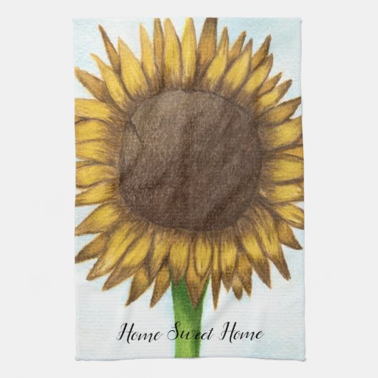 Linge De Cuisine Joli tournesol (Vertical)