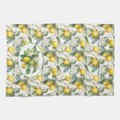 Linge De Cuisine Jolie aquarelle de citron (Horizontal)