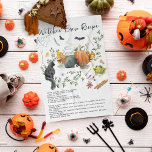 Linge De Cuisine Jolie Aquarelle Sorcières Brew Recette Halloween<br><div class="desc">Parfait pour la saison des fêtes. Fun Halloween illustration serviettes de thé pour ajouter cette touche festive moderne. Les serviettes de thé à la recette font également le garsaké parfait. Nous aimons Halloween et nous chargeons sur nos meilleurs modèles de chute noir, orange et Spooktacular. Halloween pourrait être le meilleur...</div>