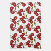 Linge De Cuisine Jolie couleur rouge cerise (Vertical)