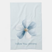 Linge De Cuisine Jolie Fleur Bleue (Vertical)